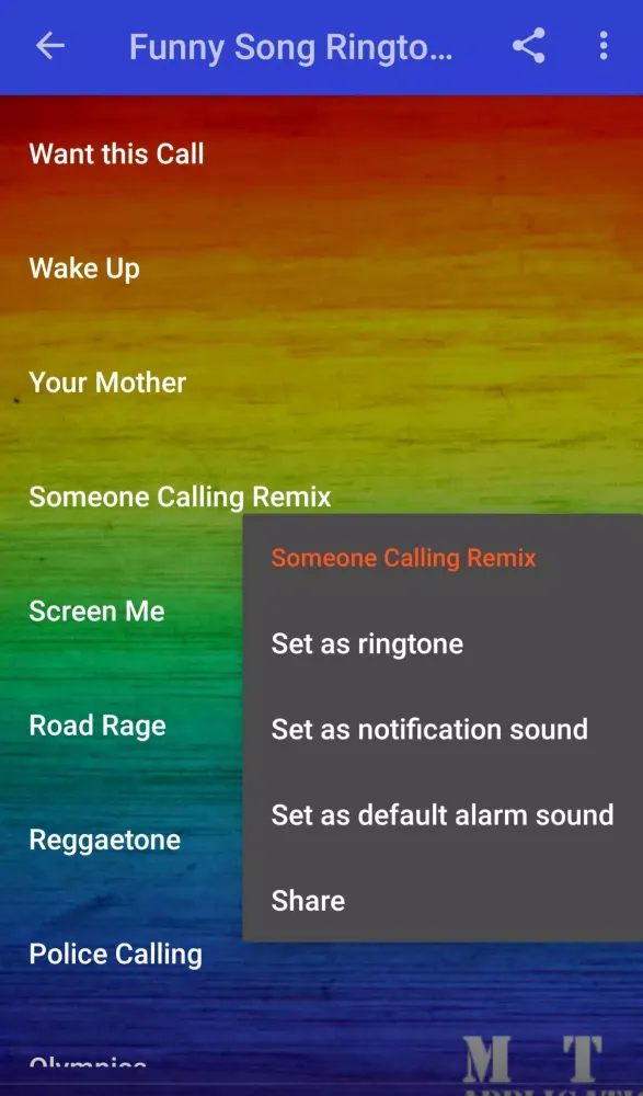 Screenshot di Funny Song Ringtones