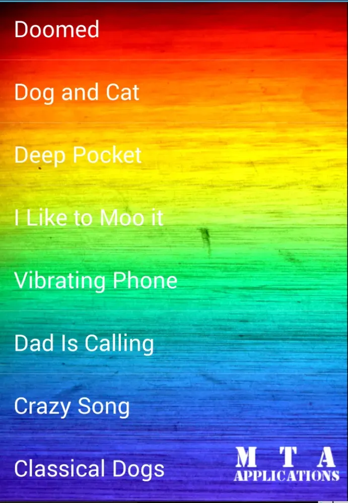 Screenshot di Funny Song Ringtones