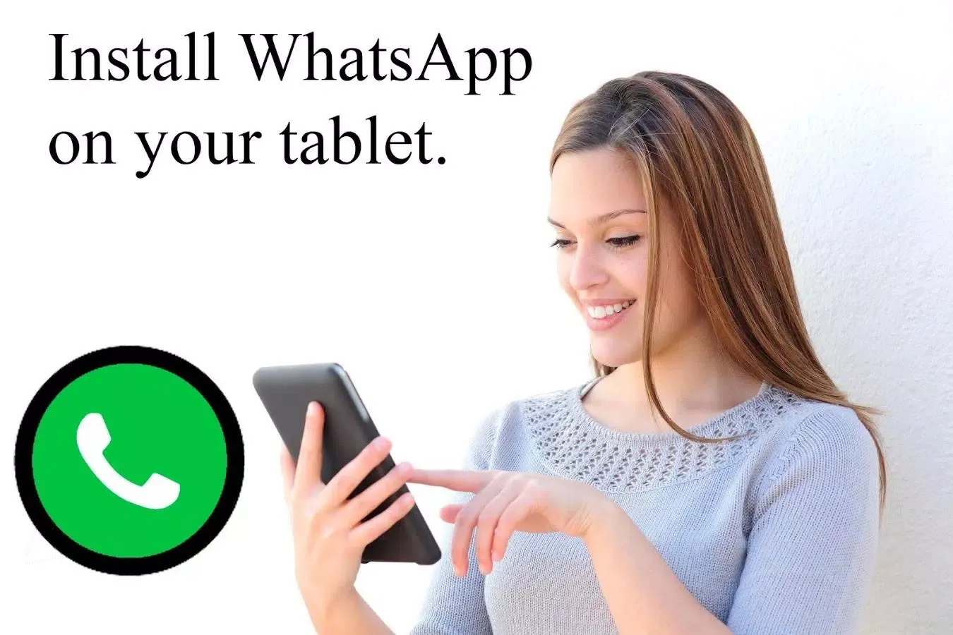 Install Whatsup on tablet स्क्रीनशॉट