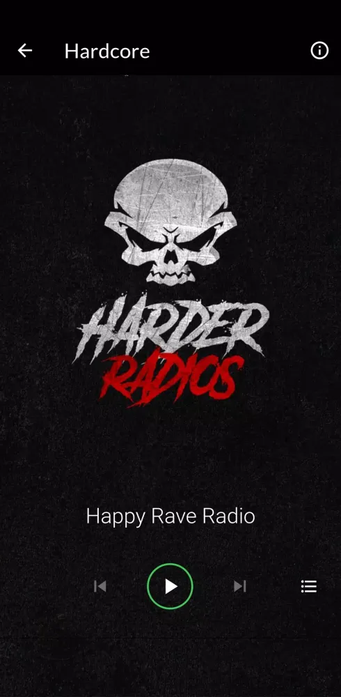 Harder Radios スクリーンショット