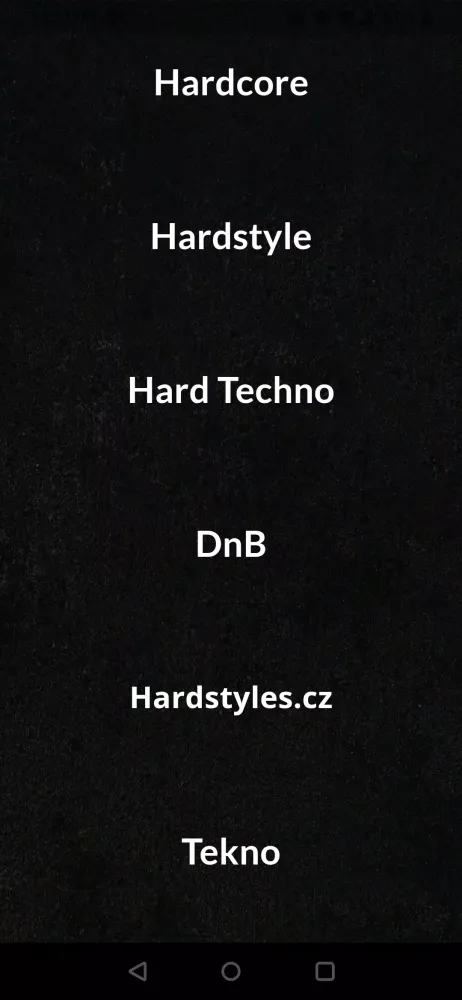 Harder Radios スクリーンショット