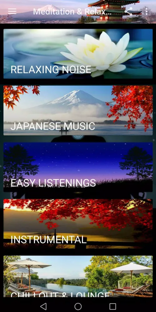 Meditation & Relaxing Music Screenshots