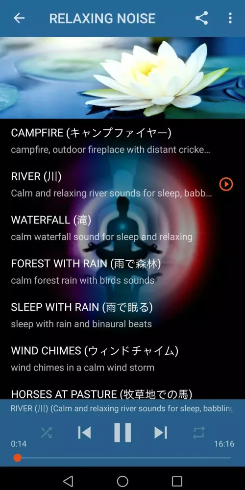 Meditation & Relaxing Music Screenshots