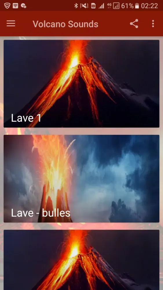 Volcano Sounds Screenshots
