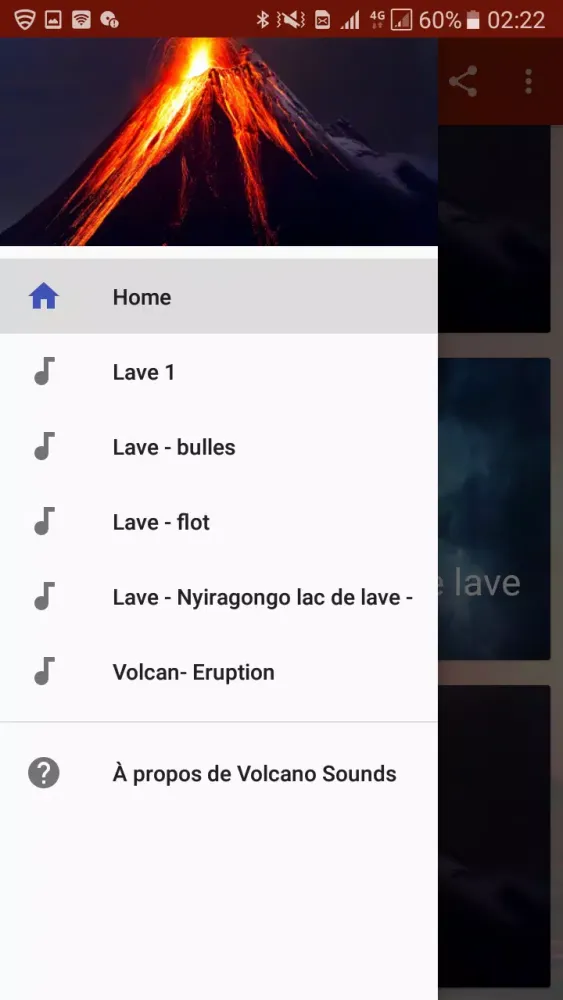 Volcano Sounds Screenshots