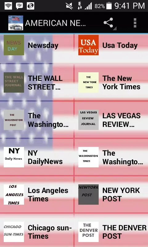 AMERICAN NEWS PAPERS Screenshots