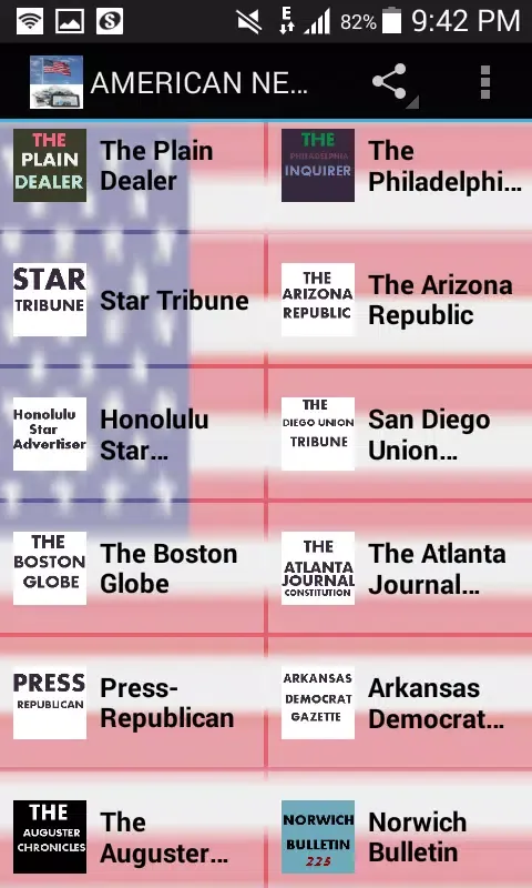 AMERICAN NEWS PAPERS Screenshots