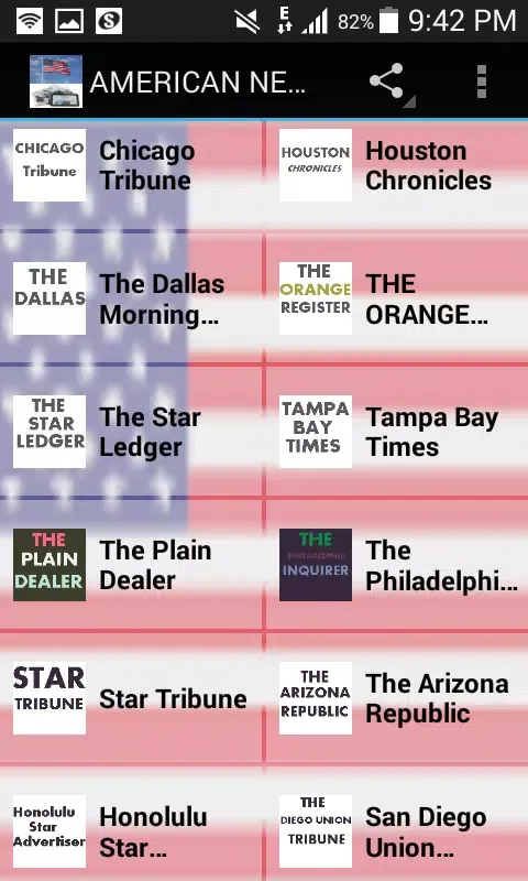 AMERICAN NEWS PAPERS Screenshots