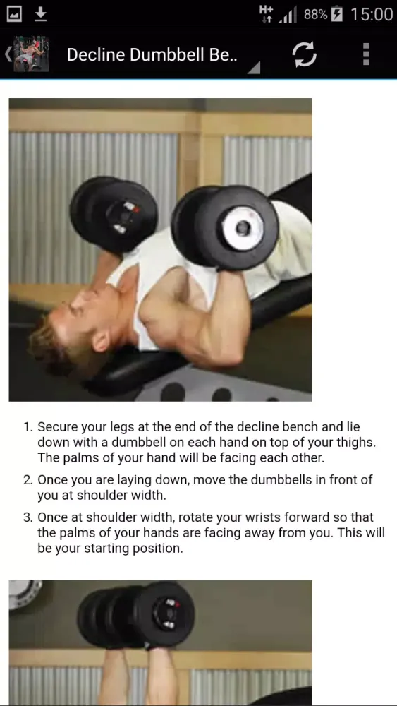 Chest Workouts Screenshots