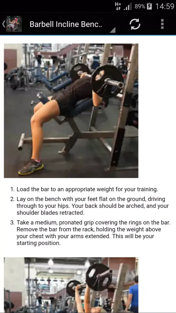 Chest Workouts Screenshots