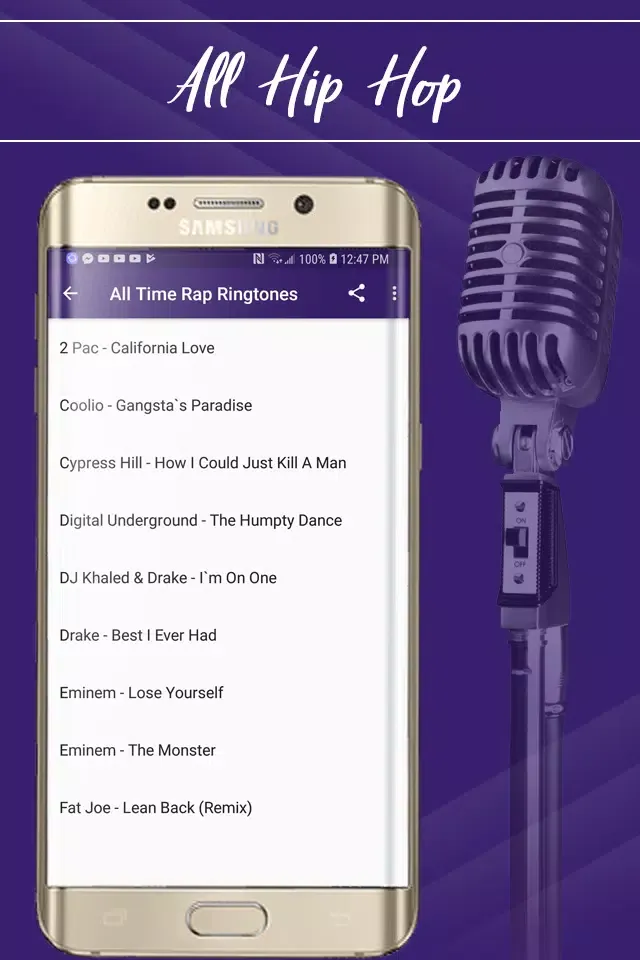 Best Rap Ringtones - Free Hip Hop Music Tones Screenshots