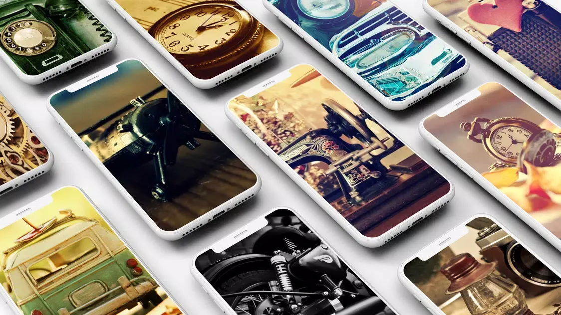 Capturas de pantalla de Vintage Wallpaper