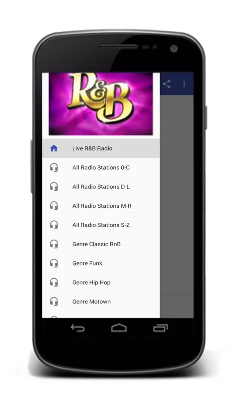 Capturas de pantalla de Live R&B Radio