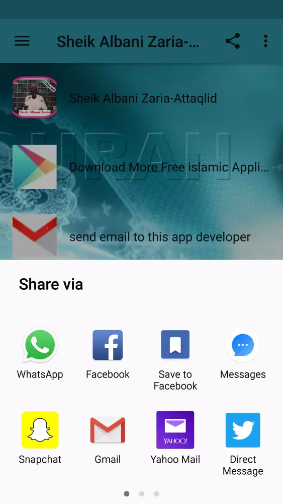 Sheik Albani Zaria-Attaqlid Screenshots