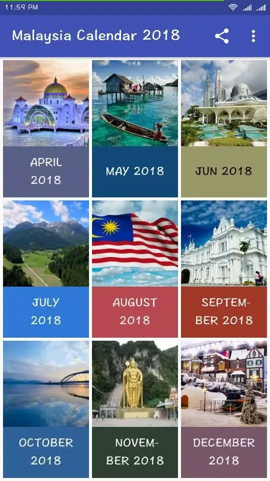 صور MALAYSIA CALENDAR 2018