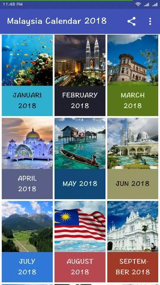 صور MALAYSIA CALENDAR 2018