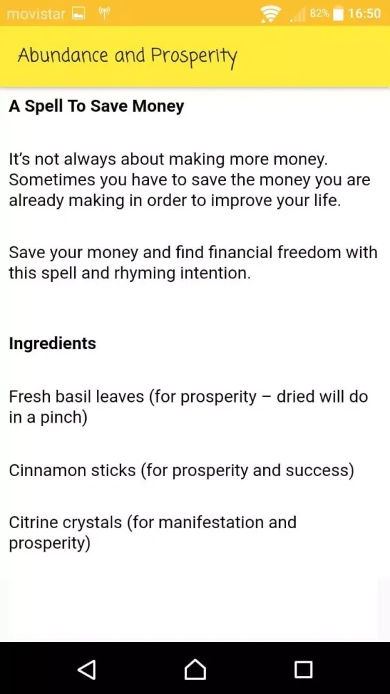 Screenshot di Abundance and Prosperity