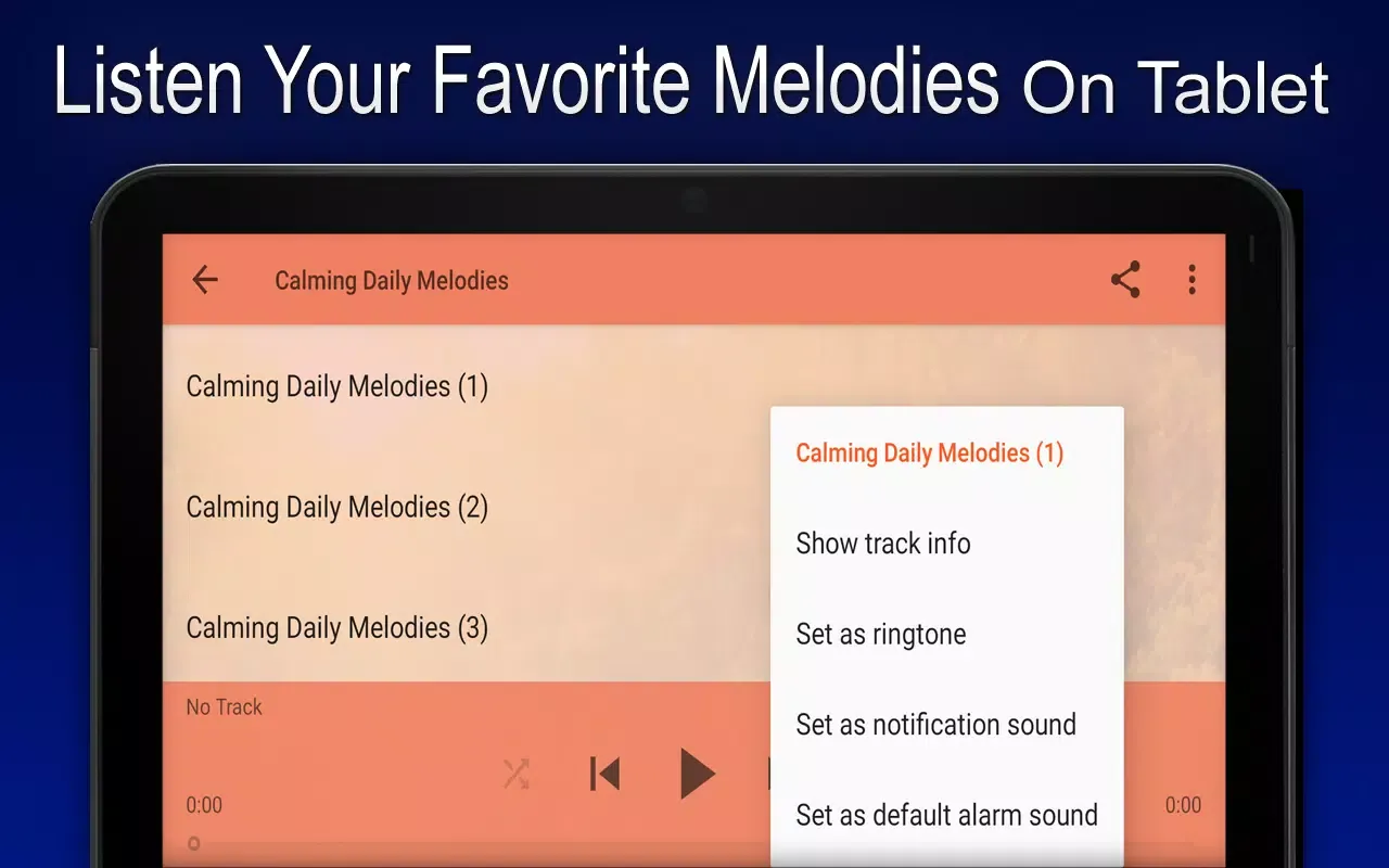 ภาพหน้าจอของ Calming Daily Melodies