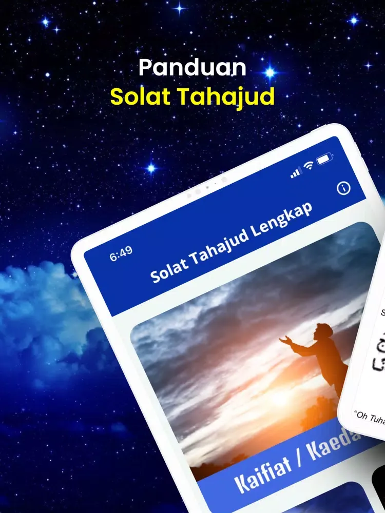 Solat Tahajud Lengkap iPad  স্ক্রিনশট