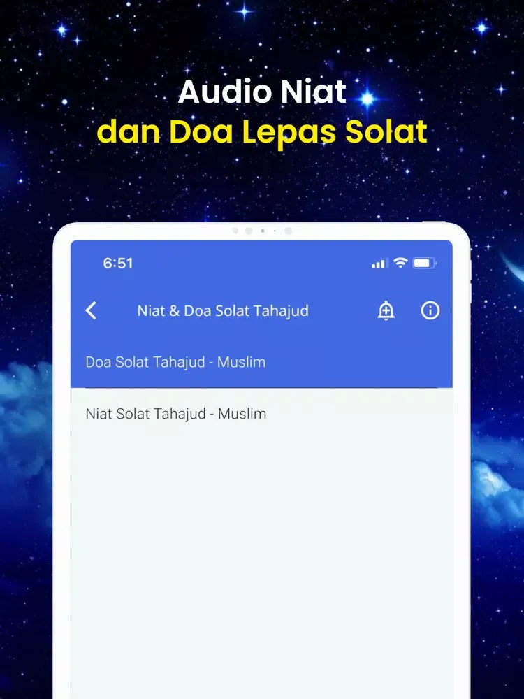Solat Tahajud Lengkap iPad  স্ক্রিনশট
