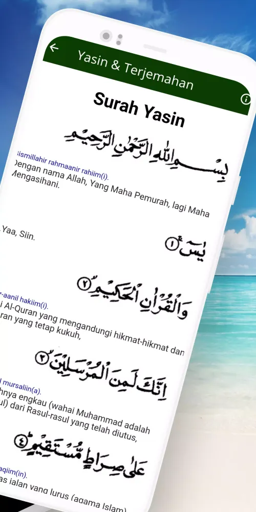 ภาพหน้าจอของ Surah Yasin, Tahlil & Doa