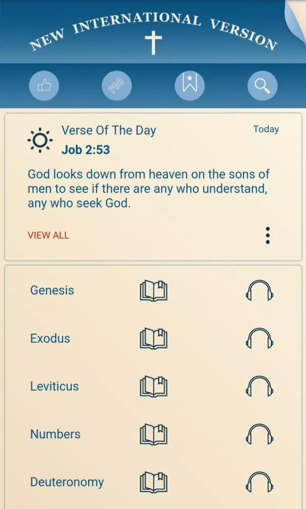 Tangkapan skrin Niv Bible Study