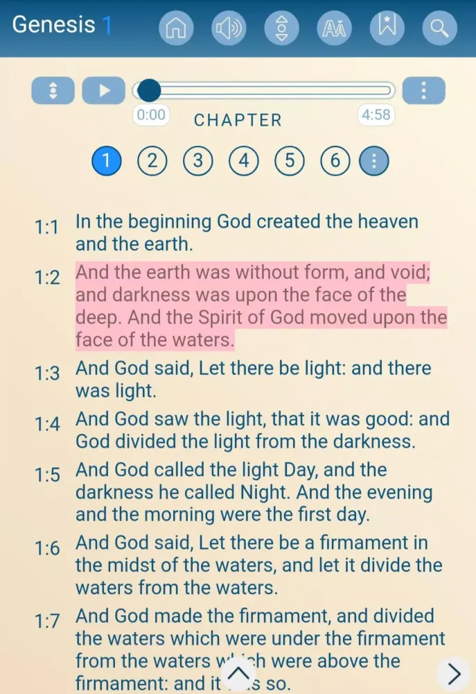 Tangkapan skrin Niv Bible Study