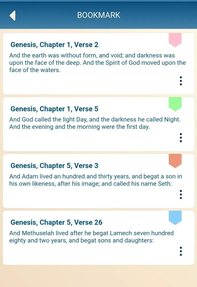 Tangkapan skrin Niv Bible Study
