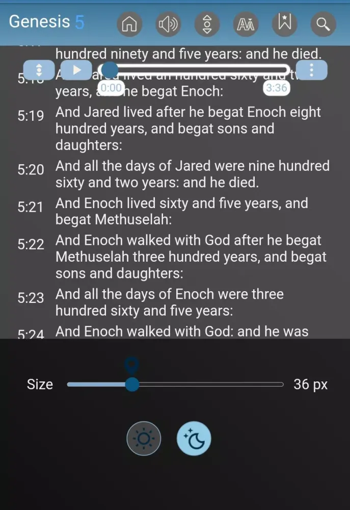 Tangkapan skrin Niv Bible Study
