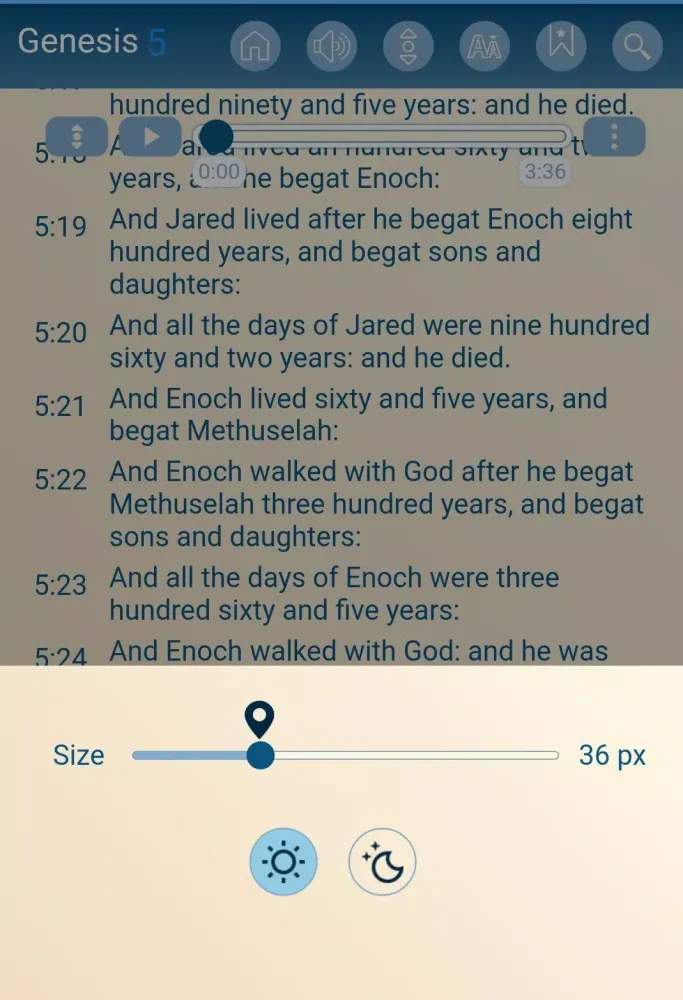 Tangkapan skrin Niv Bible Study