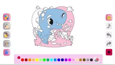 Kawaii Coloring Book Kids Screenshots