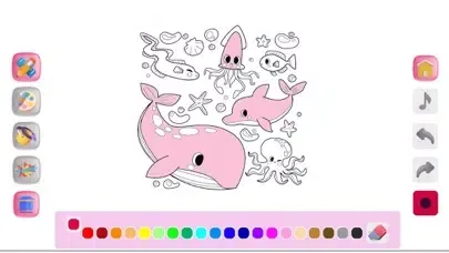 Kawaii Coloring Book Kids Screenshots