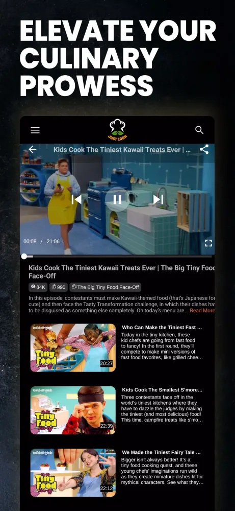 Just Cook TV Screenshots
