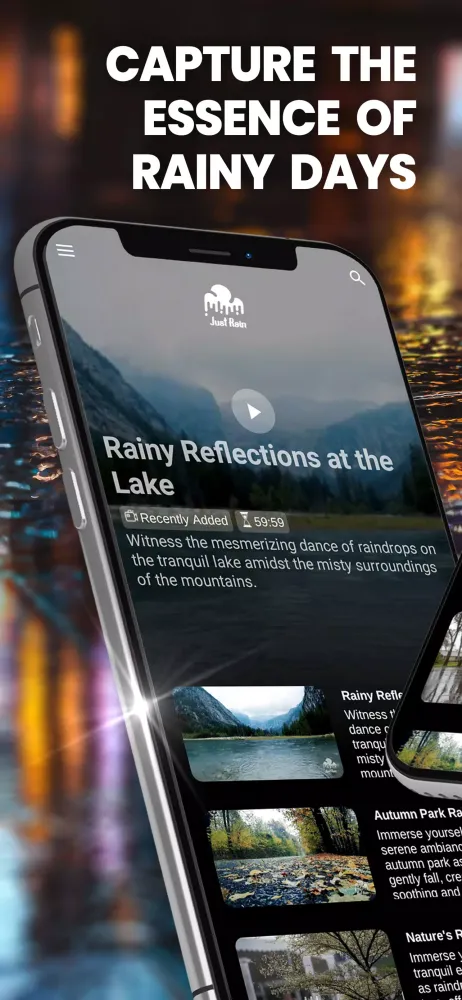 Just Rain TV Screenshots