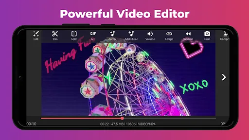 Video Editor & Maker AndroVid Screenshots