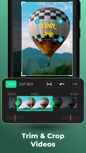 Capturas de tela do AndroVid Pro  Video Editor