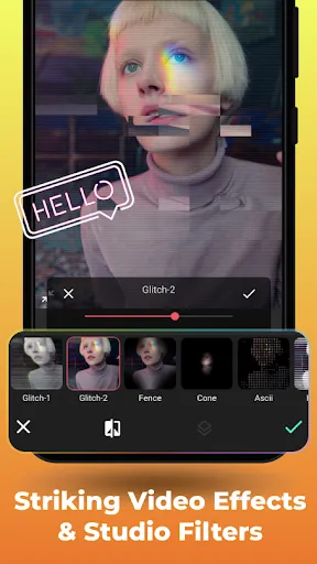 Capturas de tela do AndroVid Pro  Video Editor