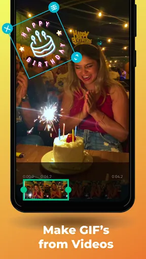 Capturas de tela do AndroVid Pro  Video Editor