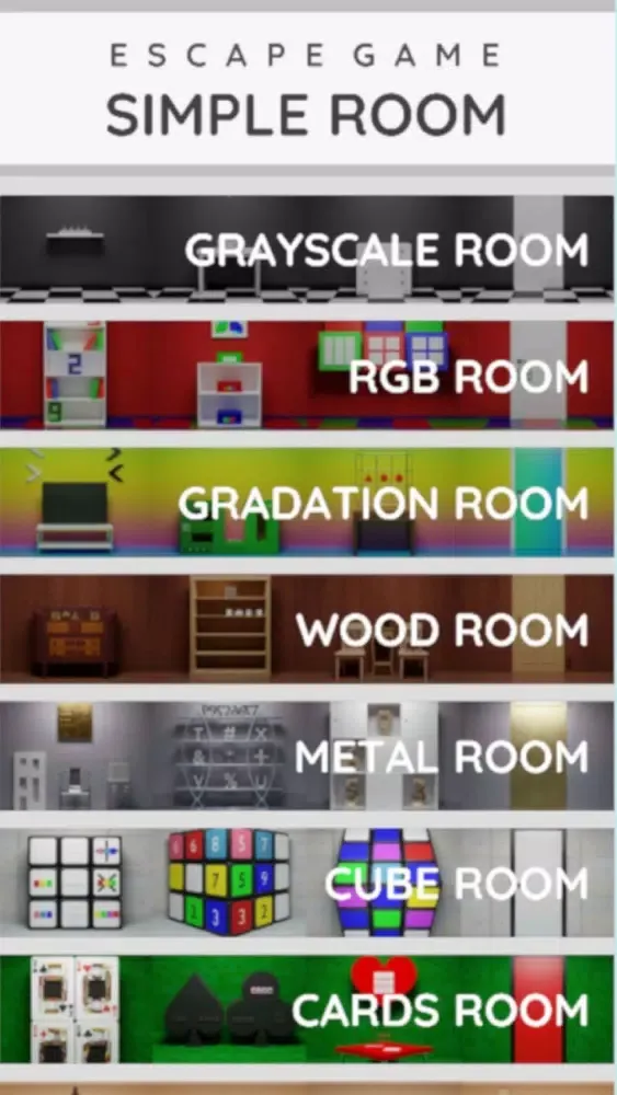 Capturas de pantalla de Escape Simple Room Collection