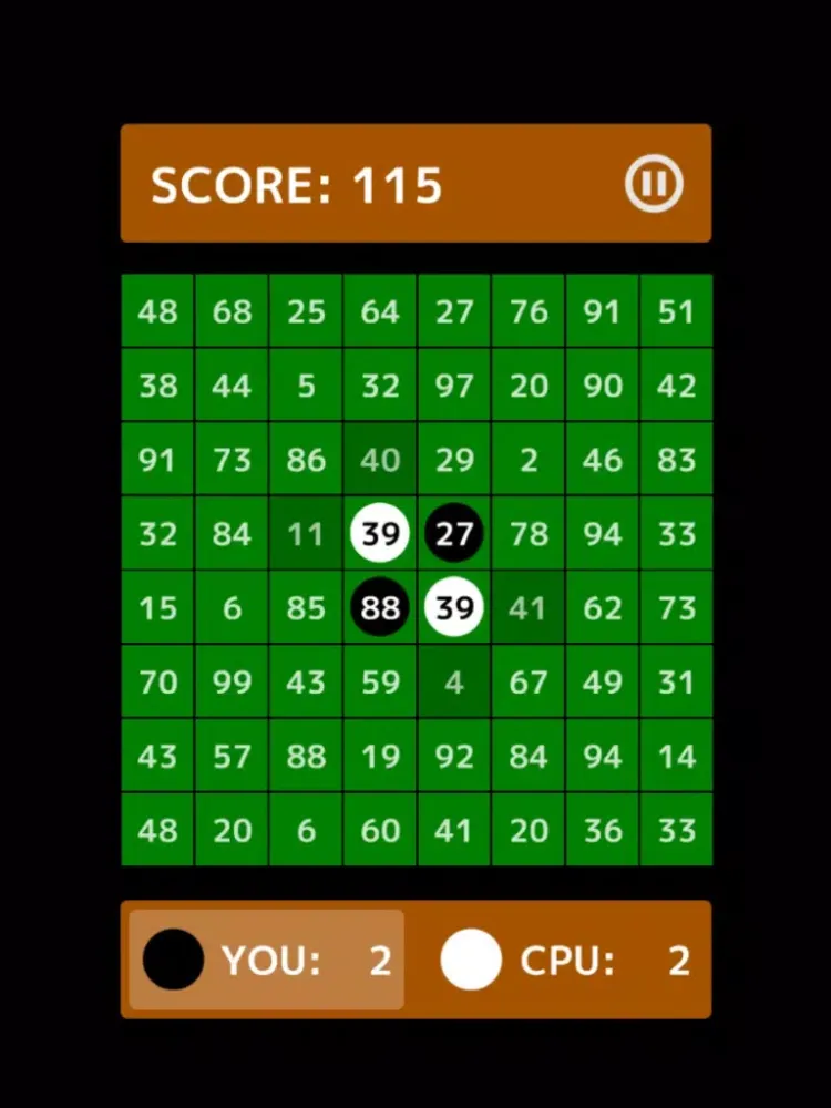 Zrzuty ekranu Numbers Reversi iPad 