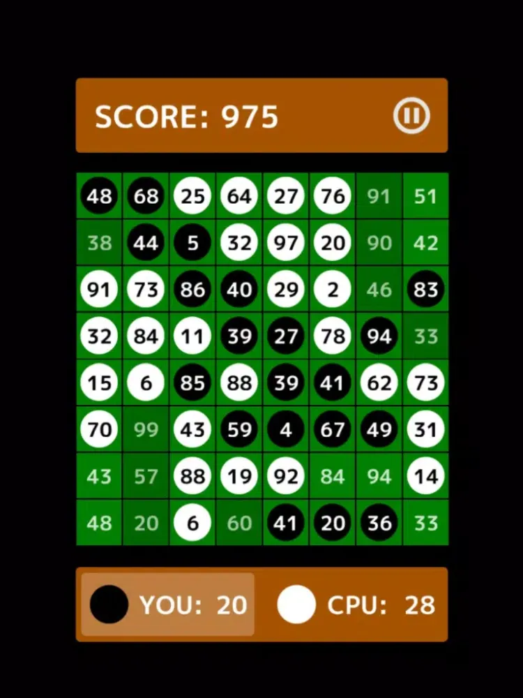 Zrzuty ekranu Numbers Reversi iPad 