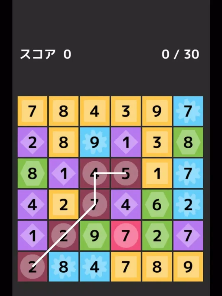 One Line Match3 iPad  スクリーンショット