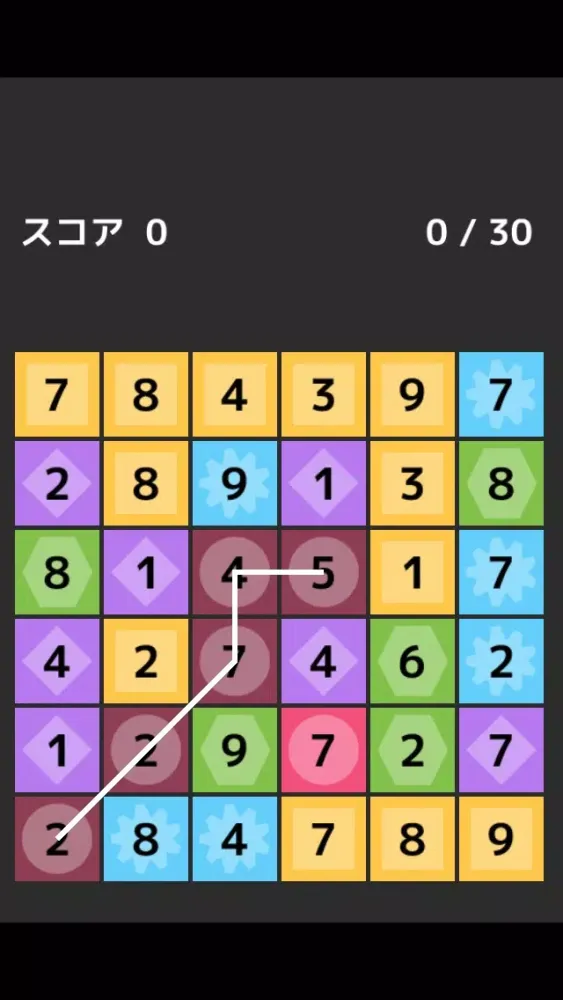 One Line Match3 スクリーンショット