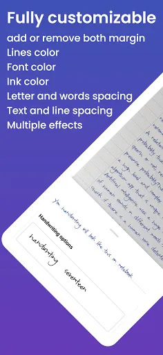 Handwriter: text to assignment應用截圖