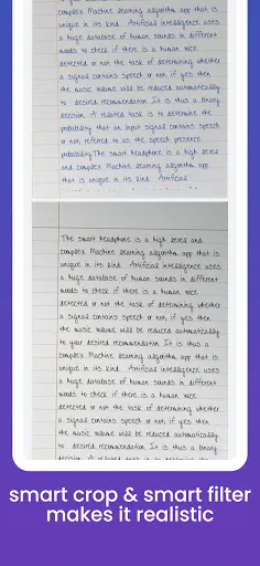 Handwriter: text to assignment應用截圖