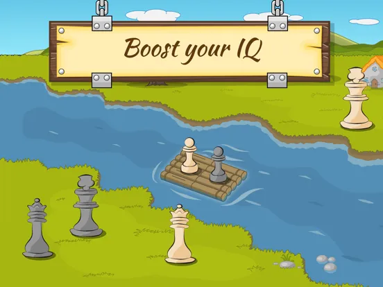 River Crossing  IQ Logic iPad  스크린샷