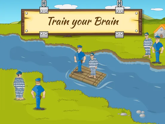 River Crossing  IQ Logic iPad  스크린샷