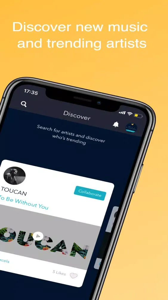 Zrzuty ekranu Andrson: A&R App for Musicians