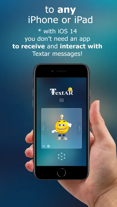 Capturas de tela do Textar