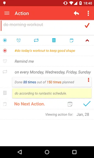 My Effectiveness Habits Screenshots